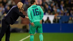 Final final: Zidane sentenció la suerte de James Rodríguez en el Real Madrid