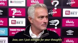 A todos nos pasó con Zoom: el enojo de Mourinho en la última rueda de prensa