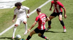Foto de Marcelo, jugador de Real Madrid.