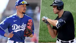 Mookie Betts y Aaron Judge (Getty Images)