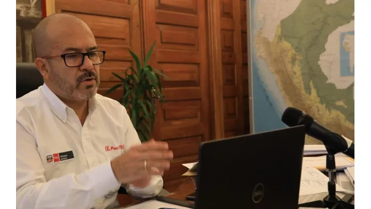 Víctor Zamora es el ministro de Salud del Perú.