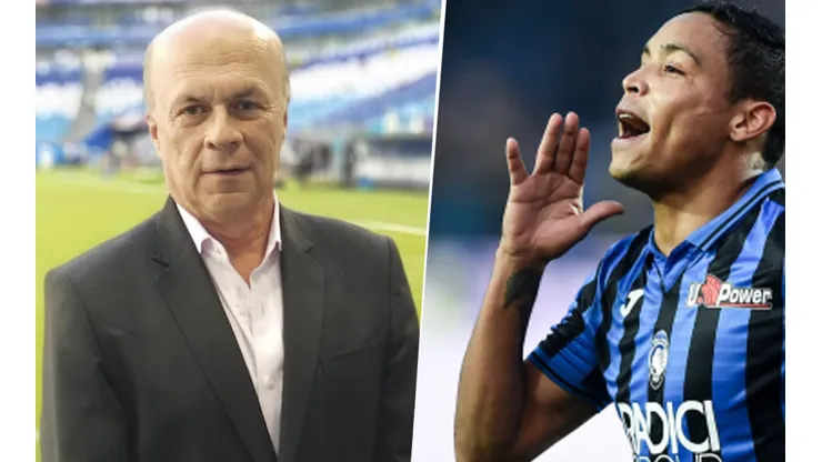 Carlos Antonio Vélez le tiró muchísimas flores a Muriel y sus actuaciones en el Atalanta