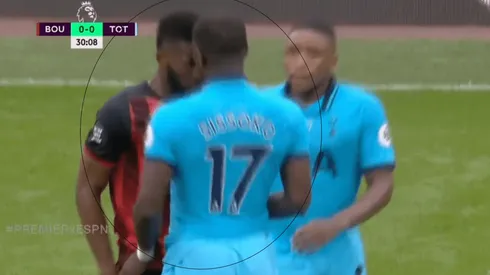 Chocaron dos tanques: explosivo cruce entre Lerma y Sissoko en la Premier League