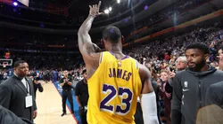 LeBron James, de Los Angeles Lakers (Getty)