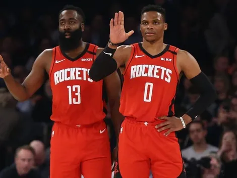 Harden y Westbrook no viajaron a la ‘burbuja’ de la NBA con los Rockets