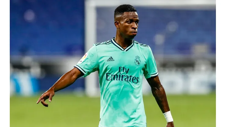 En las últimas horas, Zizou informó que el test le "salió mal" a Vinicius (Foto: Getty)