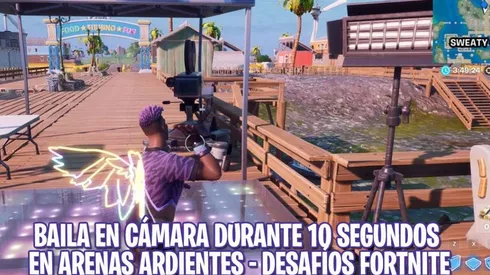 Desafíos Fortnite: Baila en cámara durante 10 segundos en Arenas Ardientes [SOLUCIÓN]