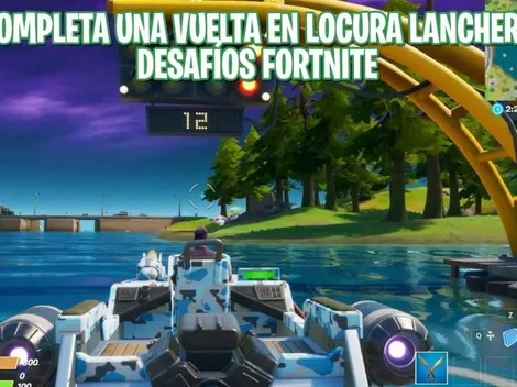 Desafíos Fortnite - Cómo y dónde completar una vuelta en Locura Lanchera