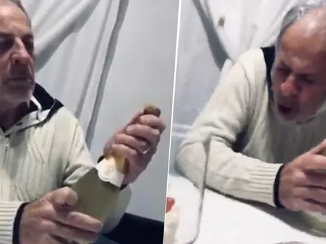 Video viral: descorchó un champagne, pero su mujer le respondió con un corchazo diabólico