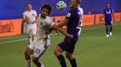 Rodolfo Pizarro ingresó en la segunda etapa (Getty)