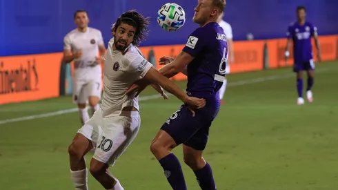 Rodolfo Pizarro ingresó en la segunda etapa (Getty)