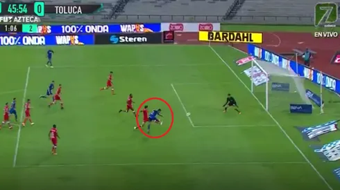 Golazo de Escobar para que Cruz Azul le gane 1-0 a Toluca