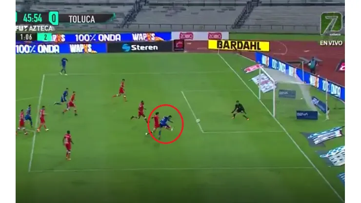 Golazo de Escobar para que Cruz Azul le gane 1-0 a Toluca