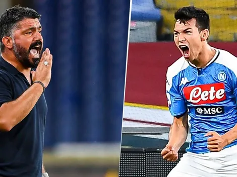 Gennaro Gattuso no le negó el elogio a Chucky Lozano: "Se merece todo"
