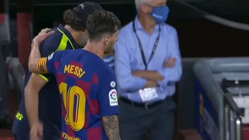Entendió todo: el gesto de Messi apenas terminó el partido y Espanyol descendió
