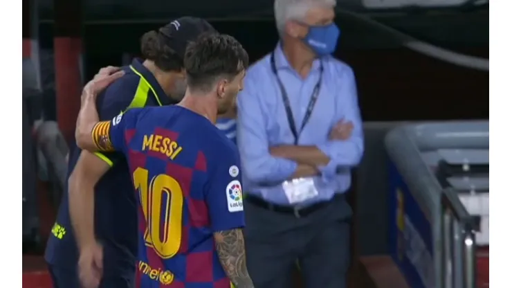 Entendió todo: el gesto de Messi apenas terminó el partido y Espanyol descendió