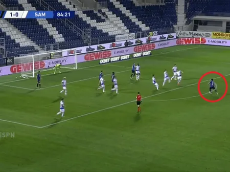 Bomba y adentro: golazo de Muriel en la victoria de Atalanta en la Serie A