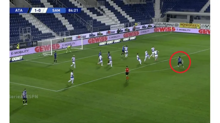 Bomba y adentro: golazo de Muriel en la victoria de Atalanta en la Serie A