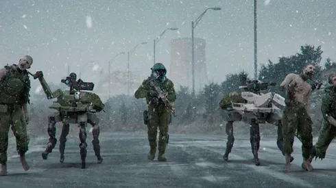 Arte del modo zombies que pudo haber llegado a Call of Duty: Modern Warfare.