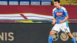 Chucky Lozano entró y anotó el gol del triunfo para Napoli