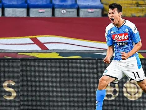 Chucky Lozano entró y anotó el gol del triunfo para Napoli