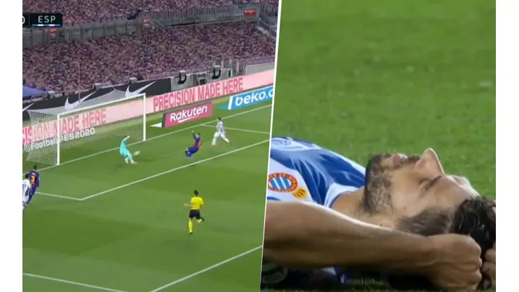 Rebotes, palos y mala suerte: la jugada del Espanyol sacada del FIFA