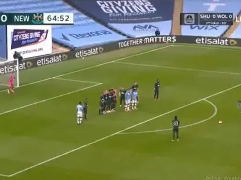 Qué viva el fútbol, David Silva: golazo al ángulo de tiro libre para el City