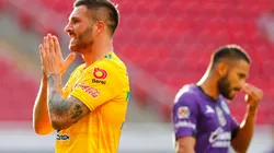 Gignac, en acción ante Mazatlán por la Copa por México (Foto: Getty)