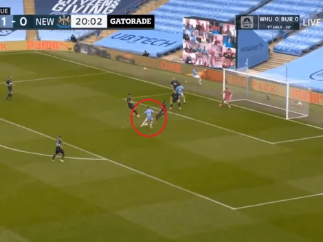 Newcastle se equivocó y Mahrez terminó poniendo el 2 a 0 para el City