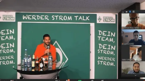 Claudio Pizarro brindó una conferencia de prensa este miércoles.