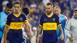 Foto de Daniele De Rossi con Izquierdoz.