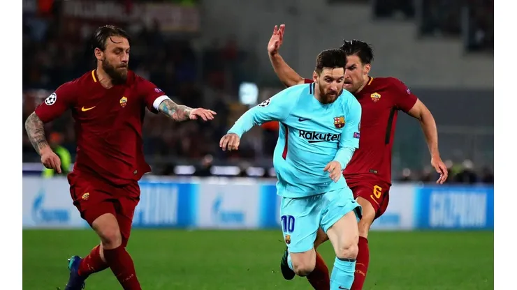El mensaje de De Rossi a los que le dicen pechofrío a Messi
