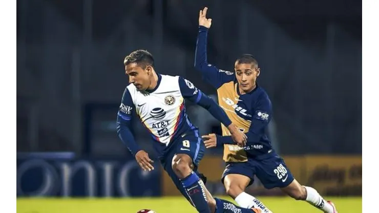 América y Pumas jugaron un flojo clásico Capitalino. (Twitter)