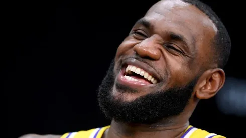 LeBron James, estrella de los Lakers (Getty Images)