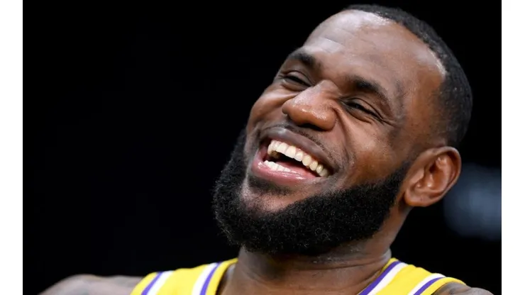 LeBron James, estrella de los Lakers (Getty Images)