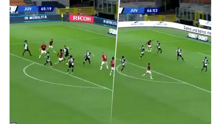Uno mejor que otro: Milan le hizo 2 goles en 2 minutos a Juventus