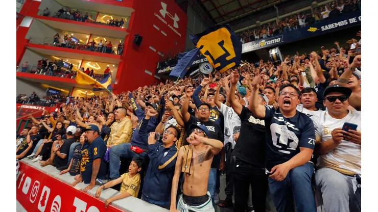 Los fanáticos de Pumas se reunieron previo al partido con América. (Jam Media)