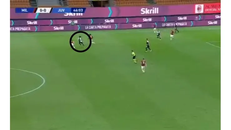 Ahí arrancó Adrien Rabiot.