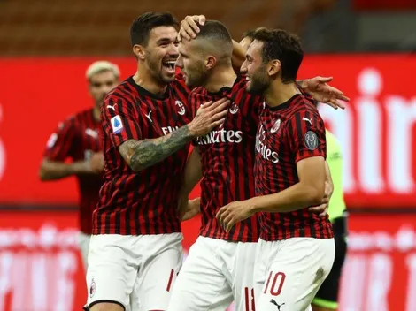 De locos: Juventus ganaba 2-0, Milan le hizo cuatro goles en 18' y ganó 4-2