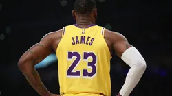 LeBron James, de Los Angeles Lakers (Getty)