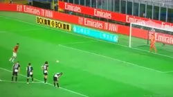 La ejecución de Zlatan Ibrahimovic.