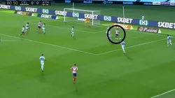 La asistencia de Ángel Correa.