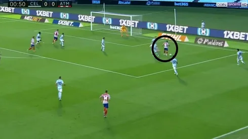 La asistencia de Ángel Correa.