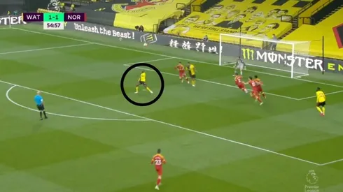 La chilena fenomenal de Danny Welbeck.