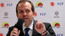 Ernesto Lucena, ministro del Deporte en Colombia.