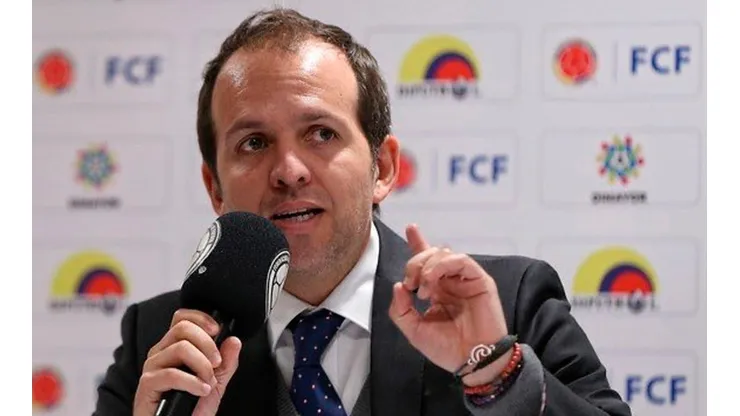 Ernesto Lucena, ministro del Deporte en Colombia.