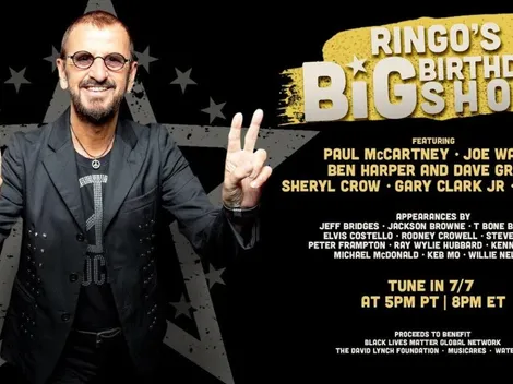 Cómo ver el concierto online de Ringo Starr y Paul McCartney