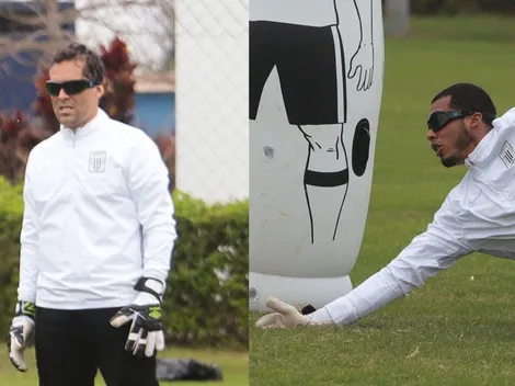 Lentes del Comandante: arqueros de Alianza entrenaron con gafas para mejorar