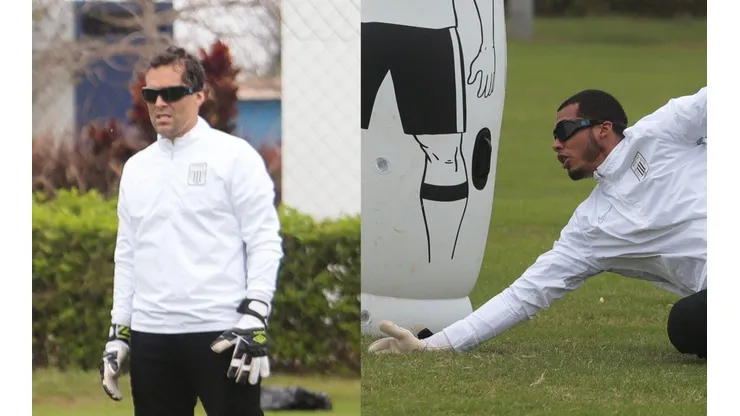 Leao Butrón y Steven Rivadeneyra son los arqueros de Alianza.