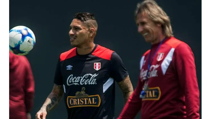 Gareca también era centrodelantero como Guerrero.